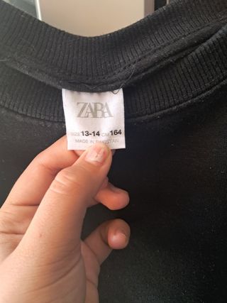 Sudadera Zara