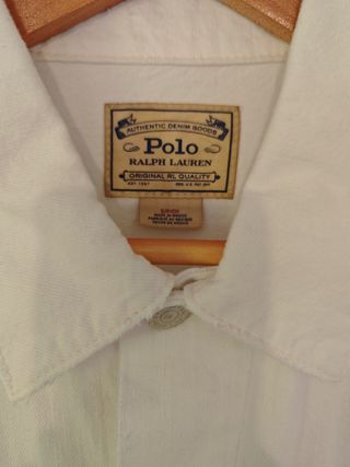 Cazadora vaquera Polo Ralph Lauren blanca