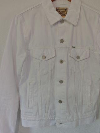 Cazadora vaquera Polo Ralph Lauren blanca
