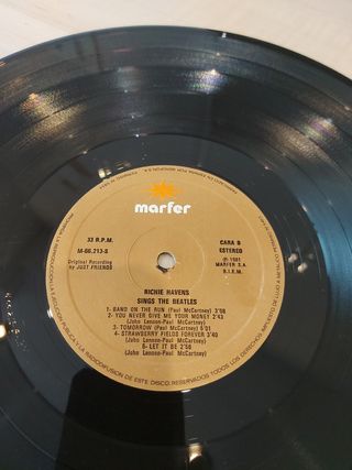 Vinilo Richie Havens - Sings The Beatles