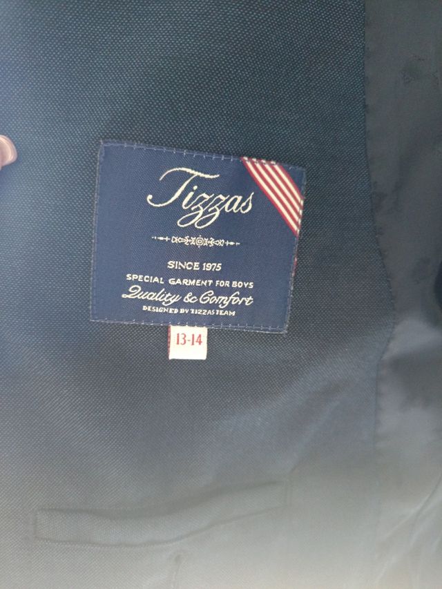 Traje chaqueta niño