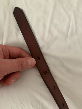 Cinturón estrecho de cuero Scotch  Soda talla 34
