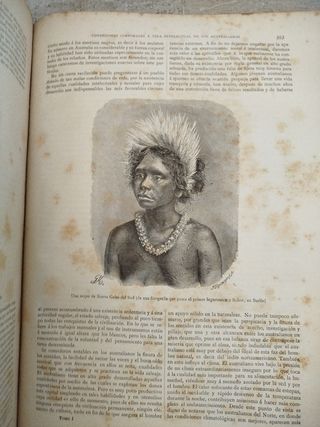 Libro antiguo de las razas humanas
