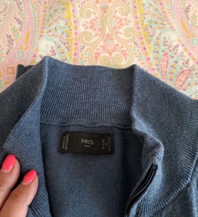 Chaqueta punto hombre