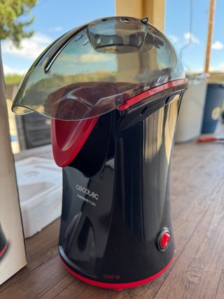 Palomitero  Cecotec FunTaste P’Corn 1200 W Palomitas dulces y saladas Cuchara dosificadora Cocción por convección Black