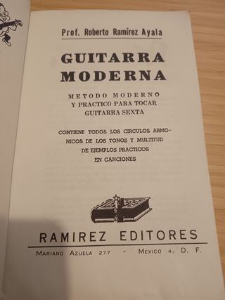 Método completo de guitarra Ramírez Ayala