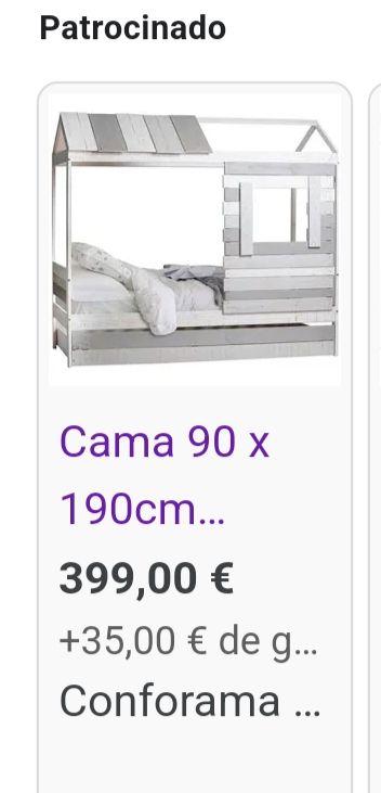 Cama cabaña