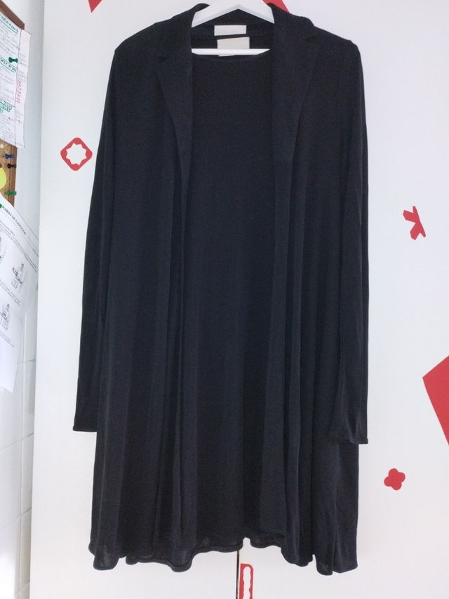 Conjunto vestido y chaqueta negros