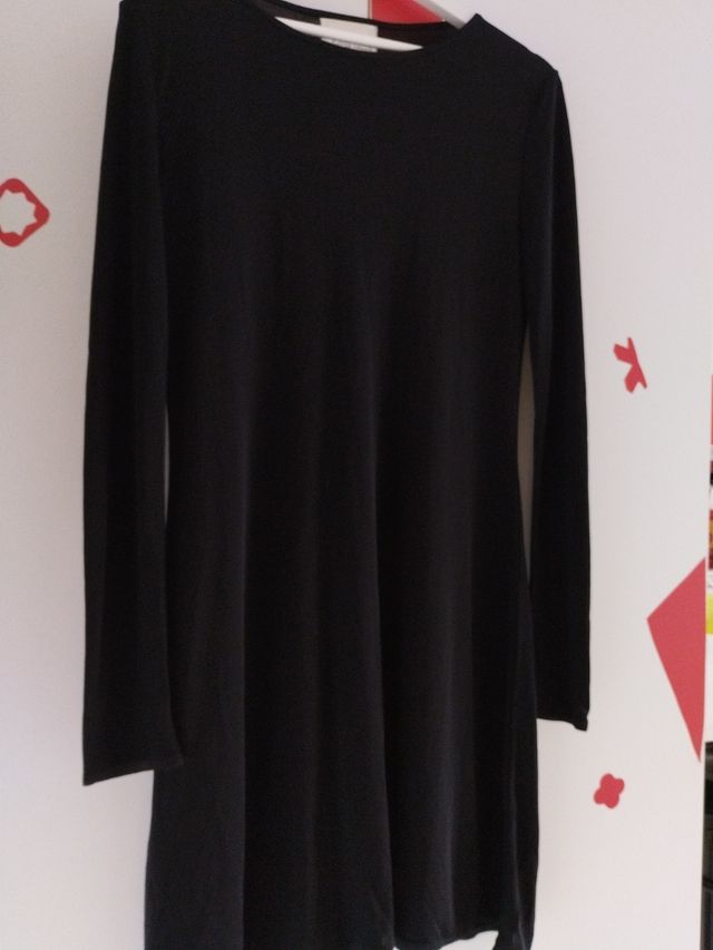 Conjunto vestido y chaqueta negros
