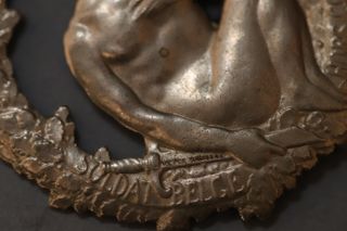 INSIGNIA  SOLDADO BELGA WWI-HORS COMBAT- NUMERADA