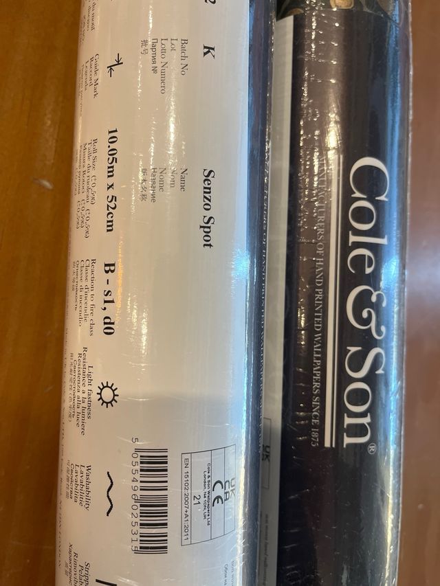 Cole & Son Senzo Spot Papel Pintado