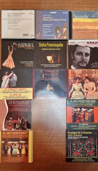 CDs Zarzuela variados