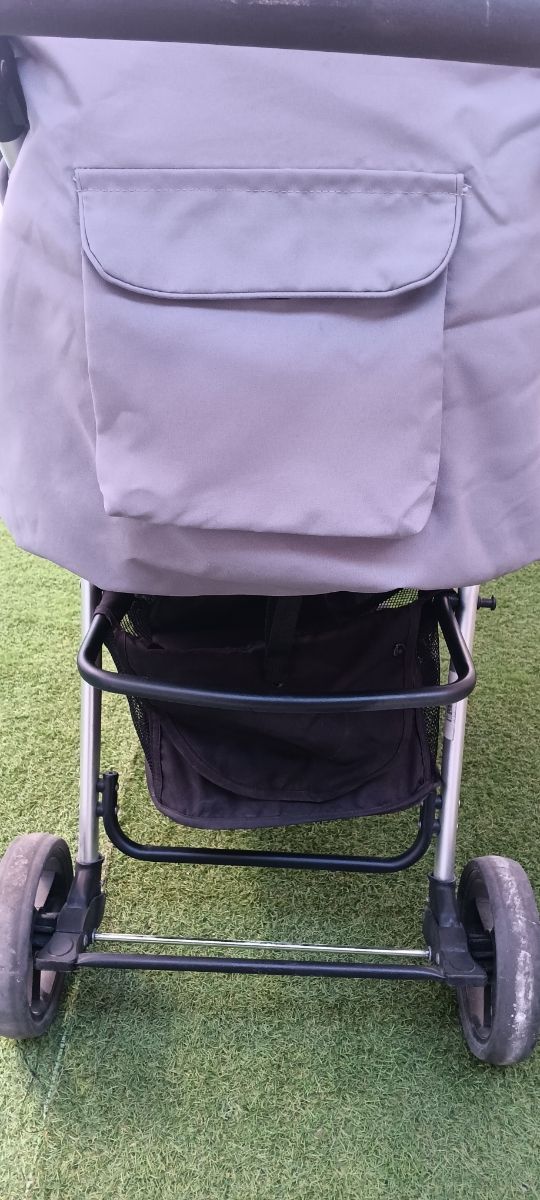 Carrito Asalvo bebé - Gris