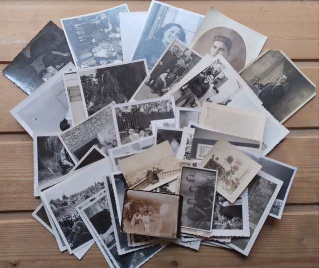 *Lote fotografías antiguas costumbristas 20-60