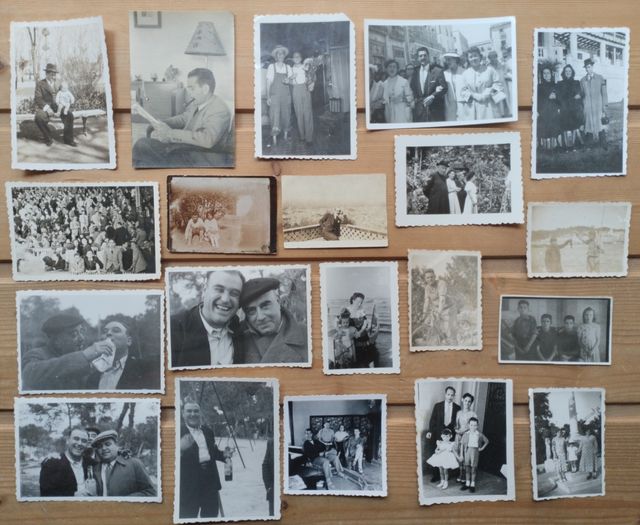 *Lote fotografías antiguas costumbristas 20-60