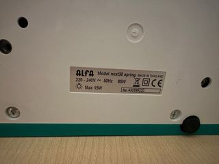 Máquina coser Alfa Next30 + Funda