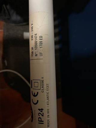 Secatoallas blanco - radiador