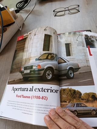 Revista motor clásico Citroën ds Ford taunus Fiat