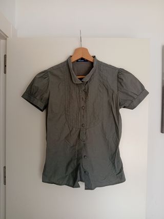 Camisa Fred Perry verde oliva