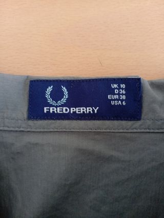 Camisa Fred Perry verde oliva