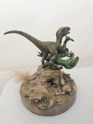 Diorama Dinosaurios Jurassic