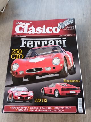 Revista motor clásico Ferrari Renault 7 montesa