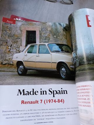 Revista motor clásico Ferrari Renault 7 montesa