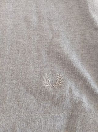 Camisa Fred Perry gris - Talla 4