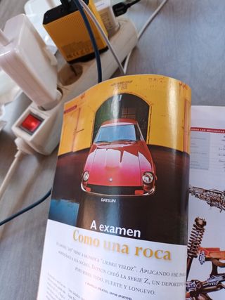 Revista motor clásico Datsun z Renault 8 Seat 1400