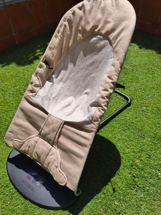 Hamaca Bebé BabyBjörn Balance Soft Beige