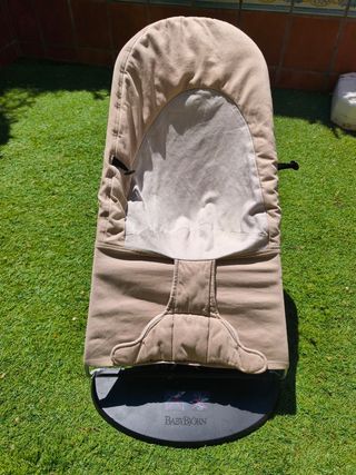 Hamaca Bebé BabyBjörn Balance Soft Beige