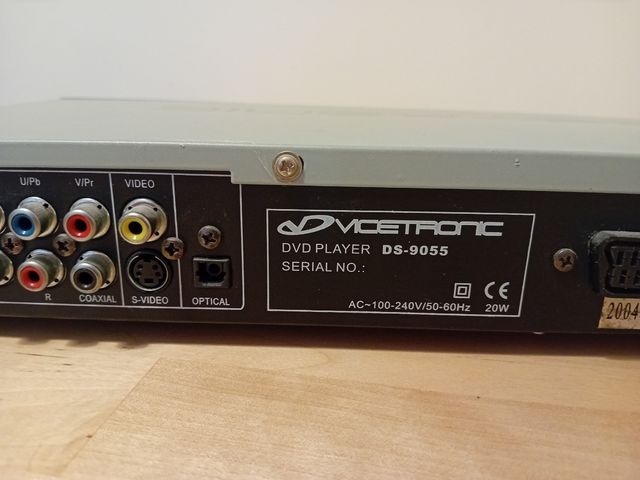 Reproductor DVD Vicetronic DV-9655