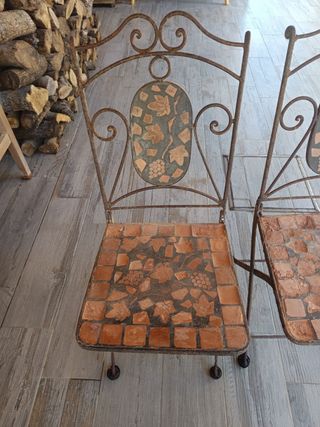 Sillas de hierro