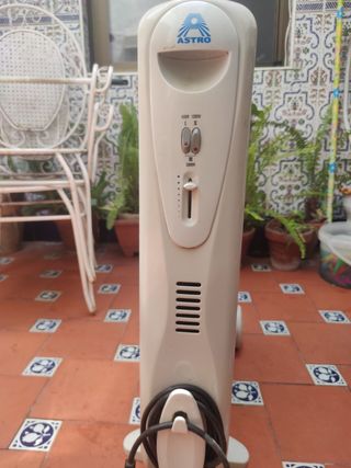 Radiador aceite Astro blanco ( 2unds)