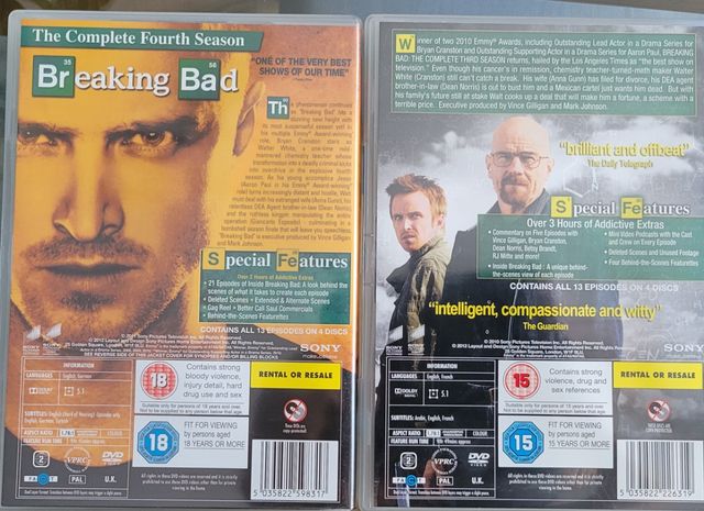 Breaking Bad Complete Seasons 1 - 5
