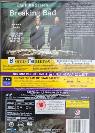 Breaking Bad Complete Seasons 1 - 5