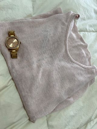 Reloj Parfois dorado-rosa, y gratis regalo jersey