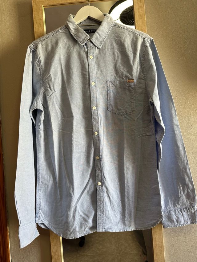 Camisa Bershka azul - Talla M