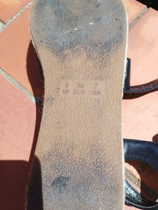 Sandalias plataforma Primark negras