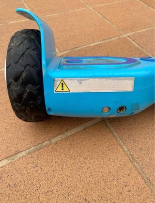 Patinete hoverboard.