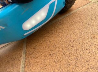 Patinete hoverboard.