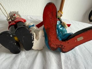 Payasos cerámicos vintage años 70