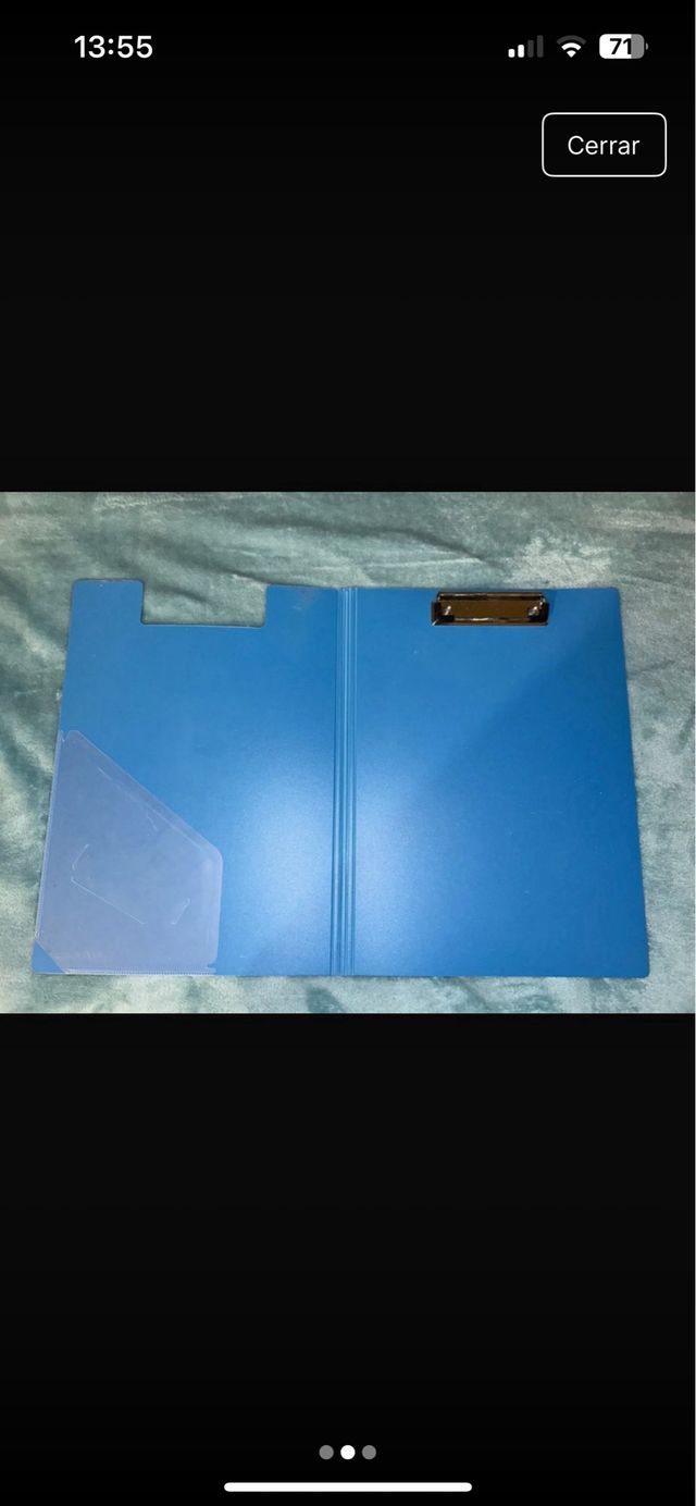 Carpeta para escribir