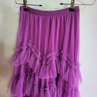 Falda Tul  buganvilla T.U.