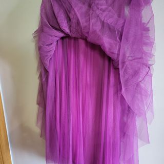 Falda Tul  buganvilla T.U.