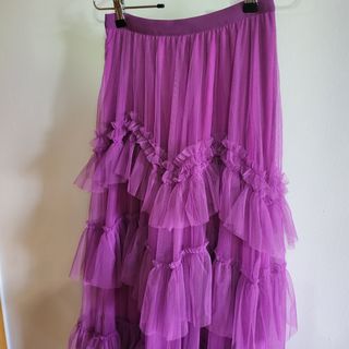 Falda Tul  buganvilla T.U.