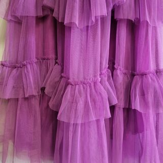 Falda Tul  buganvilla T.U.