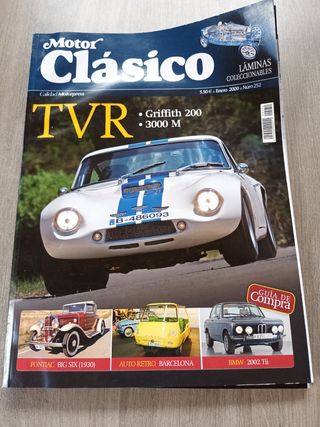 Revista motor clásico TVR, Pontiac, BMW 2002,