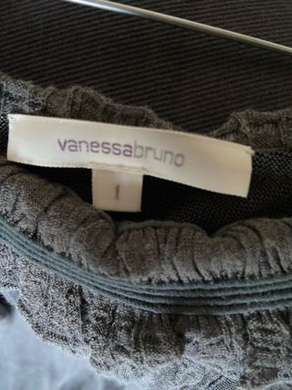 Top Vanessa Bruno gris de tirantes