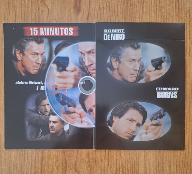 DVD 15 Minutos - De Niro & Burns